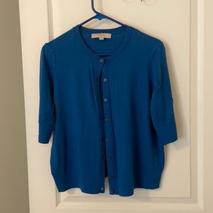 Blue LOFT Cardigan